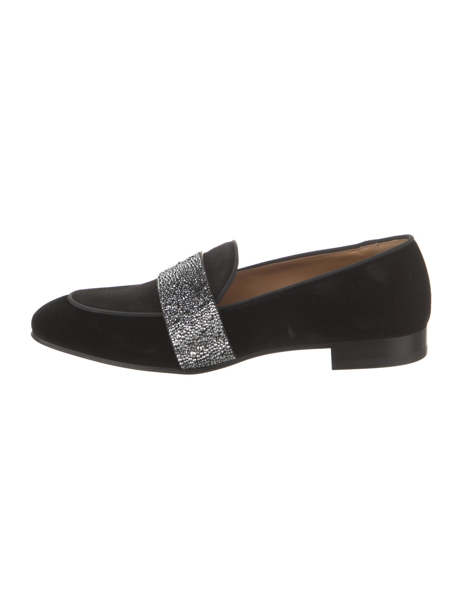 Christian Louboutin Velvet Dress Loafers