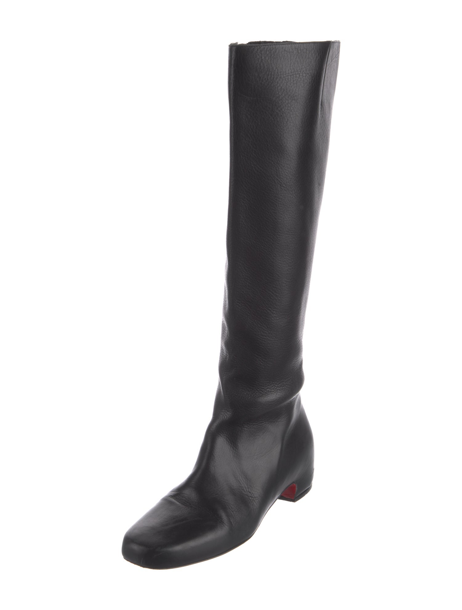 Christian Louboutin Leather Riding Boots