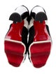 Christian Louboutin Suede Colorblock Pattern Boots