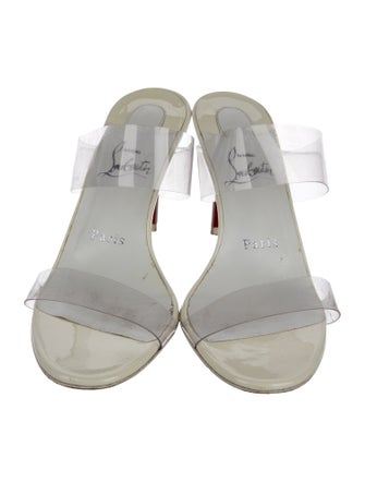 Christian Louboutin PVC Slides