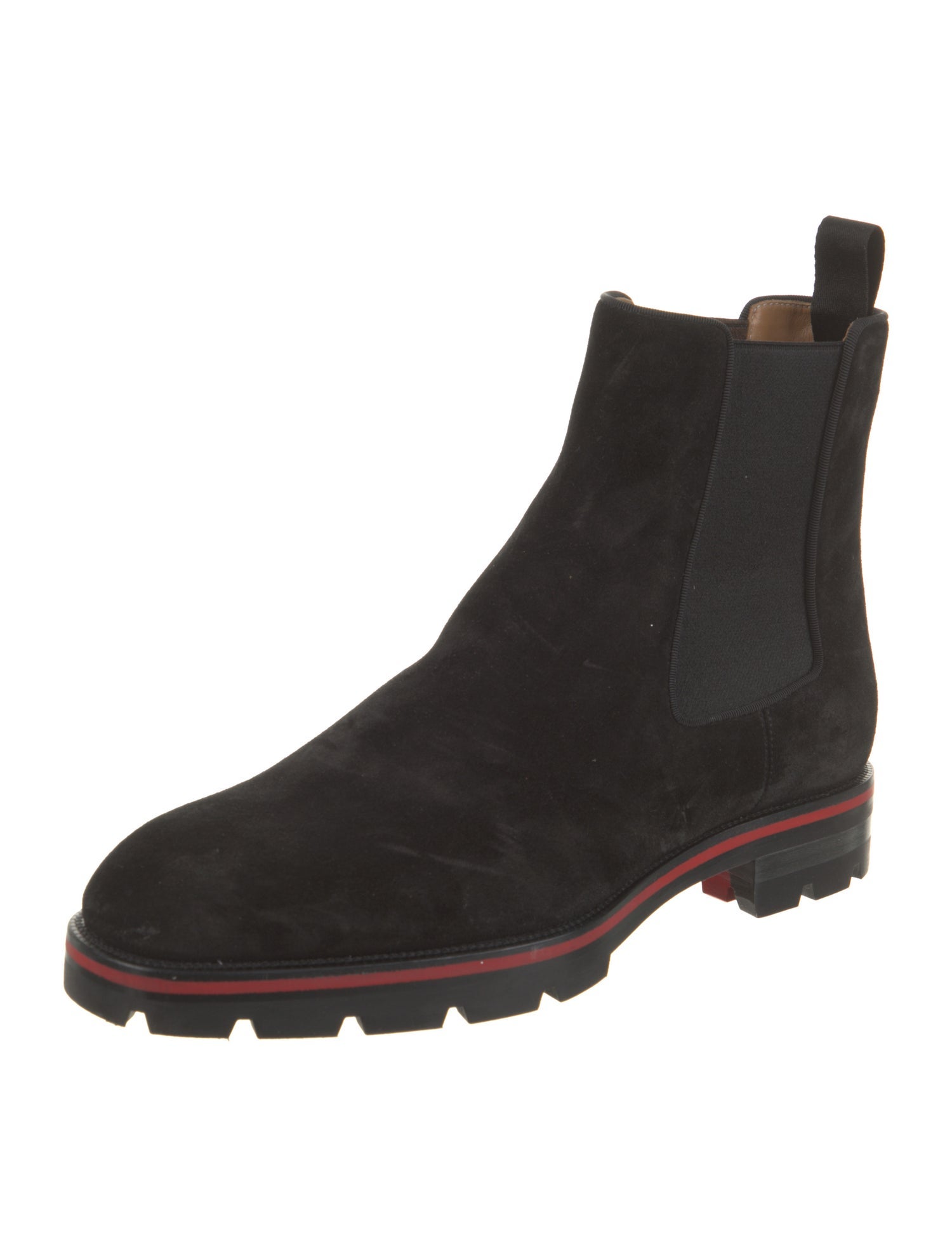 Christian Louboutin Suede Chelsea Boots
