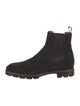 Christian Louboutin Suede Chelsea Boots