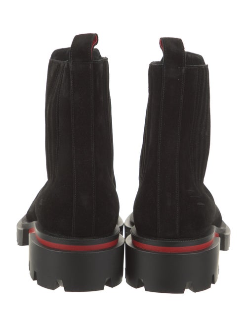 Christian Louboutin Suede Chelsea Boots