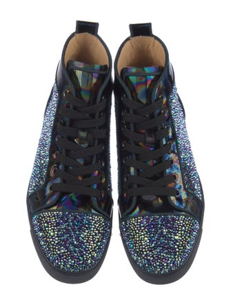 Christian Louboutin Crystal Embellishments Sneakers