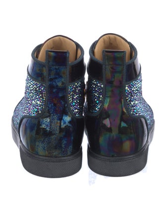 Christian Louboutin Crystal Embellishments Sneakers
