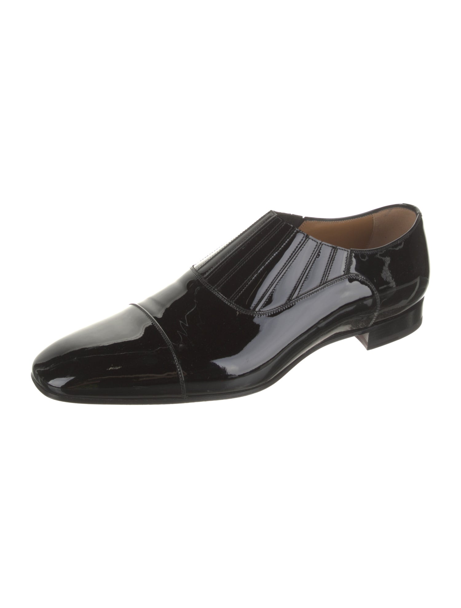 Christian Louboutin Patent Leather Dress Loafers