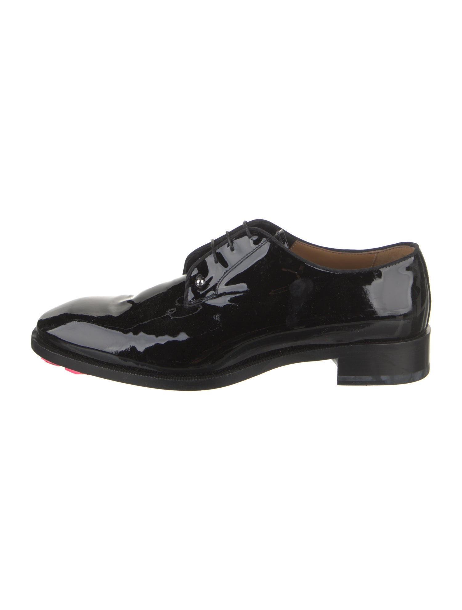 Christian Louboutin Patent Leather Derby Shoes