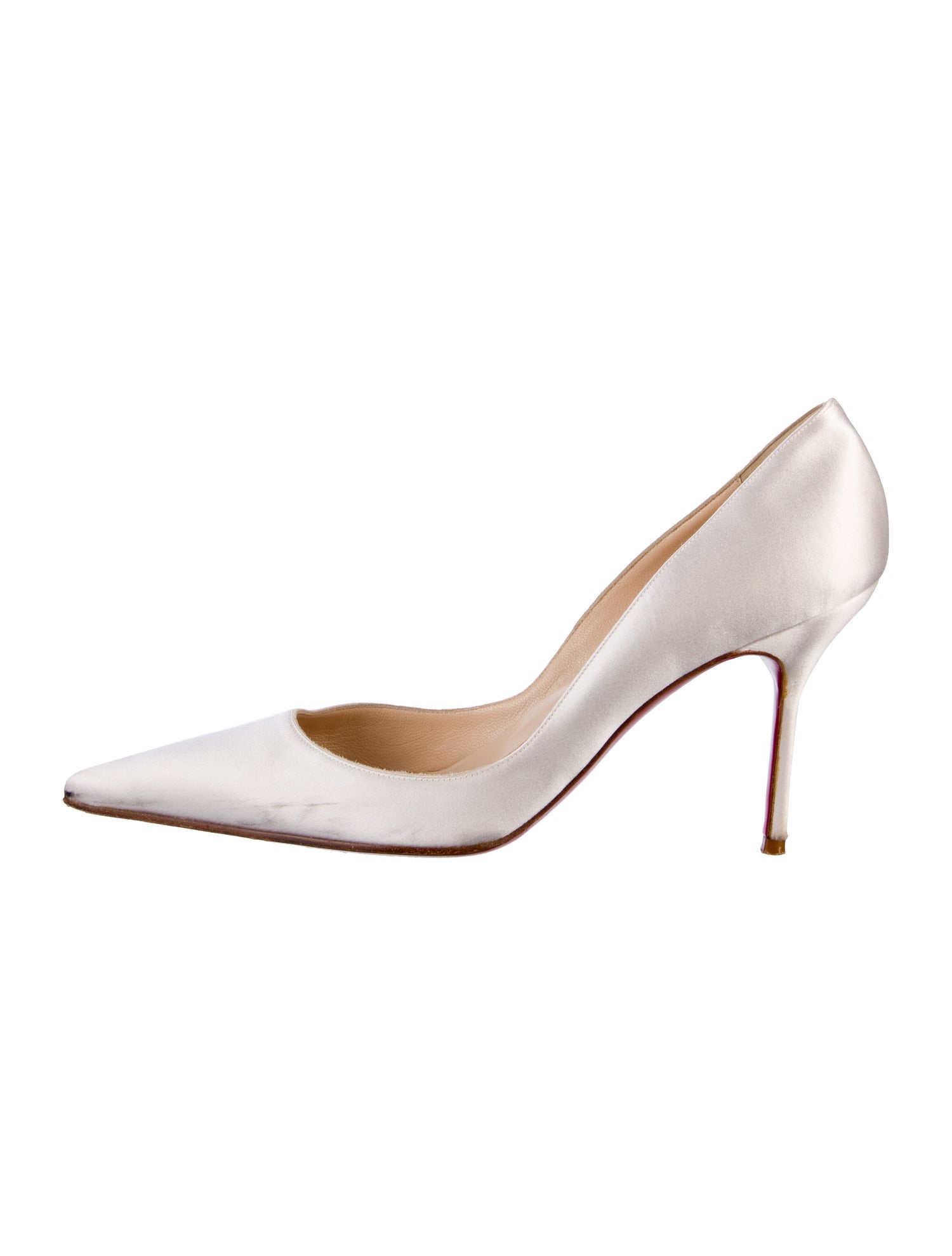 Christian Louboutin Satin Pumps