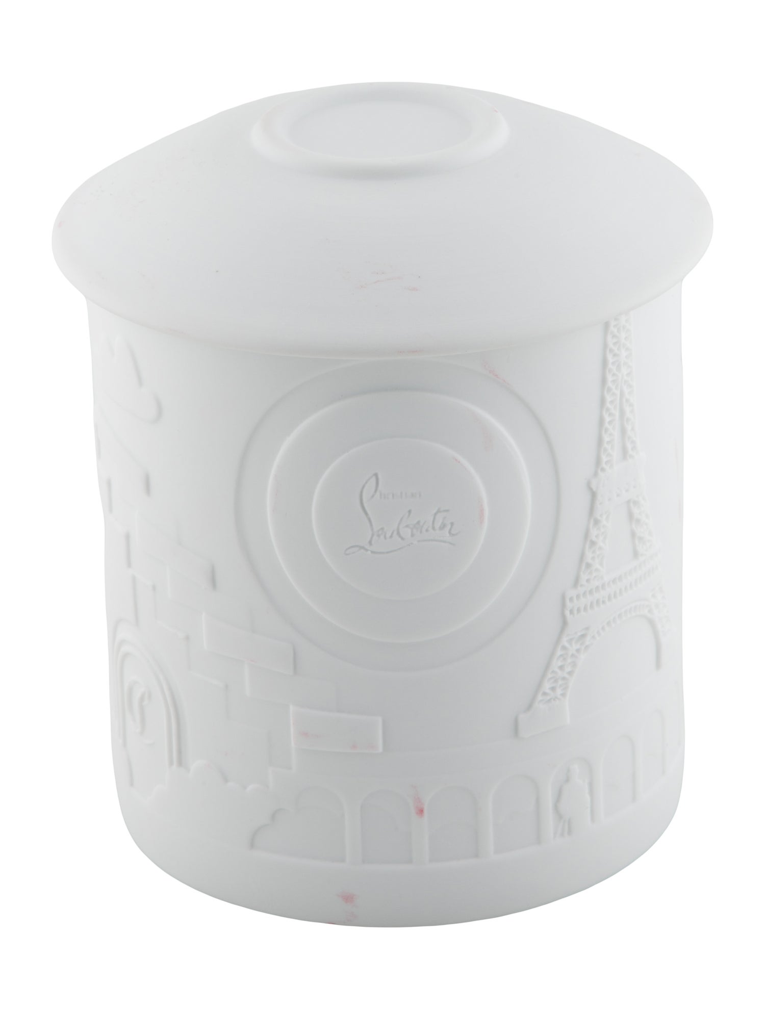 Christian Louboutin Porcelain Lithophane Candle Set