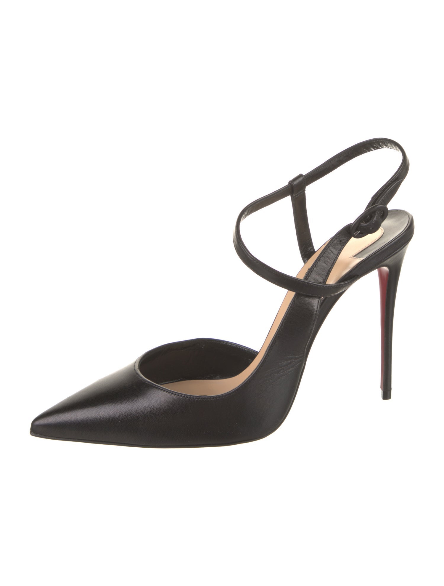 Christian Louboutin Leather Slingback Pumps