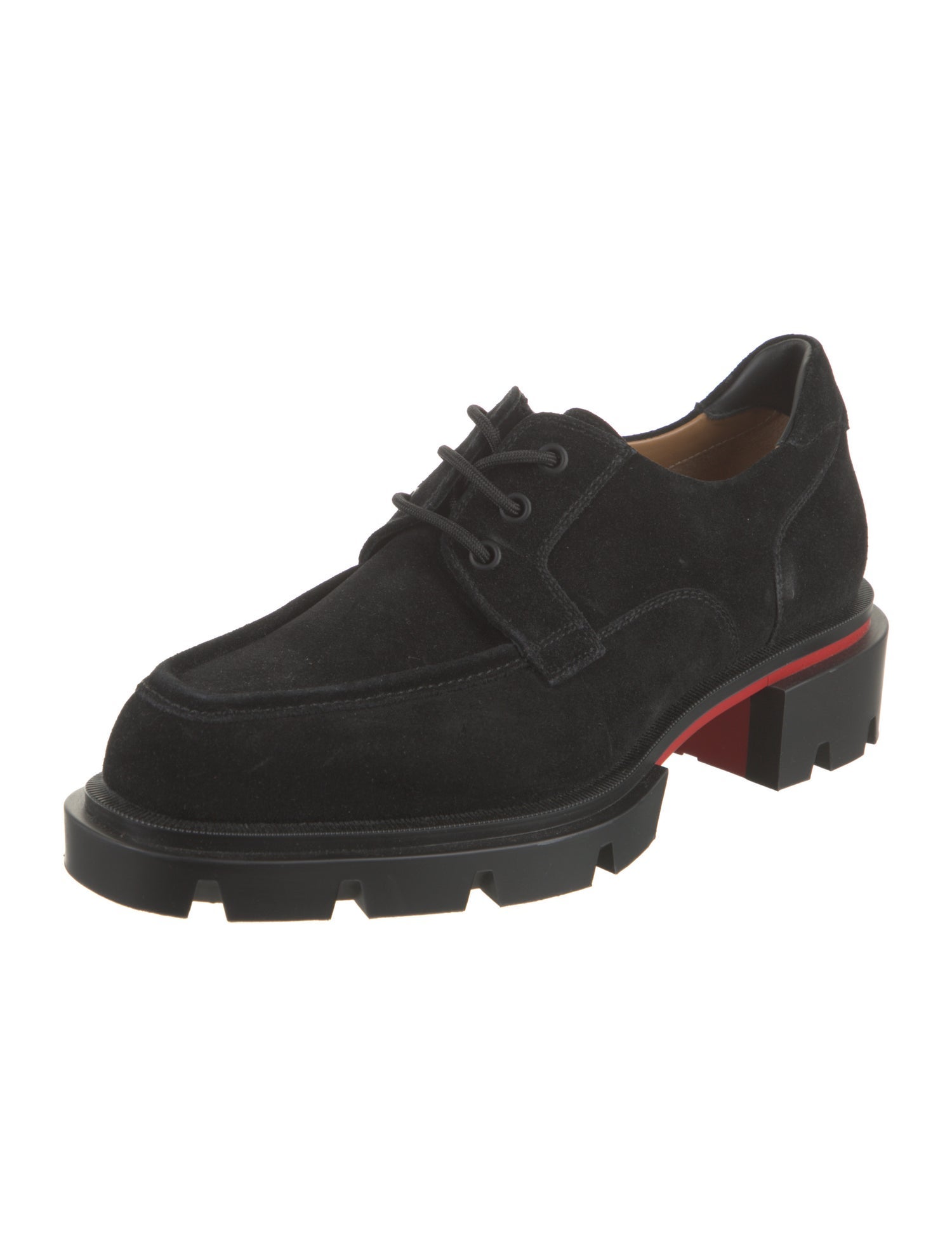 Christian Louboutin Suede Derby Shoes