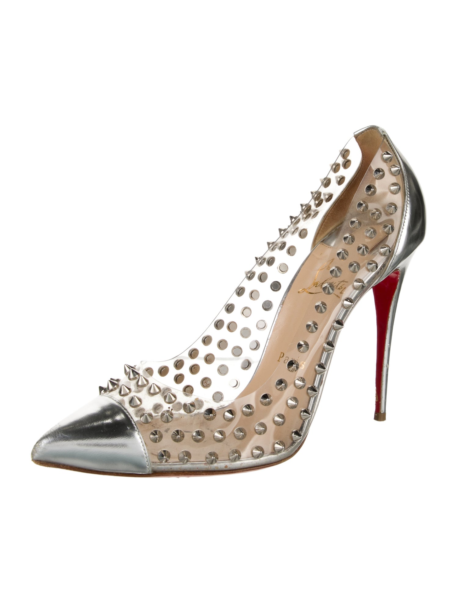 Christian Louboutin PVC Animal Print Pumps