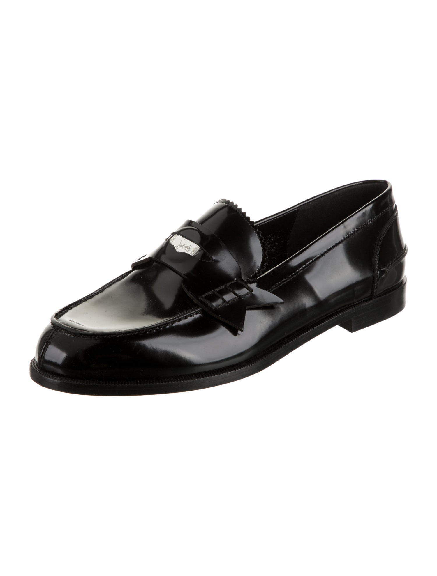 Christian Louboutin Patent Leather Loafers