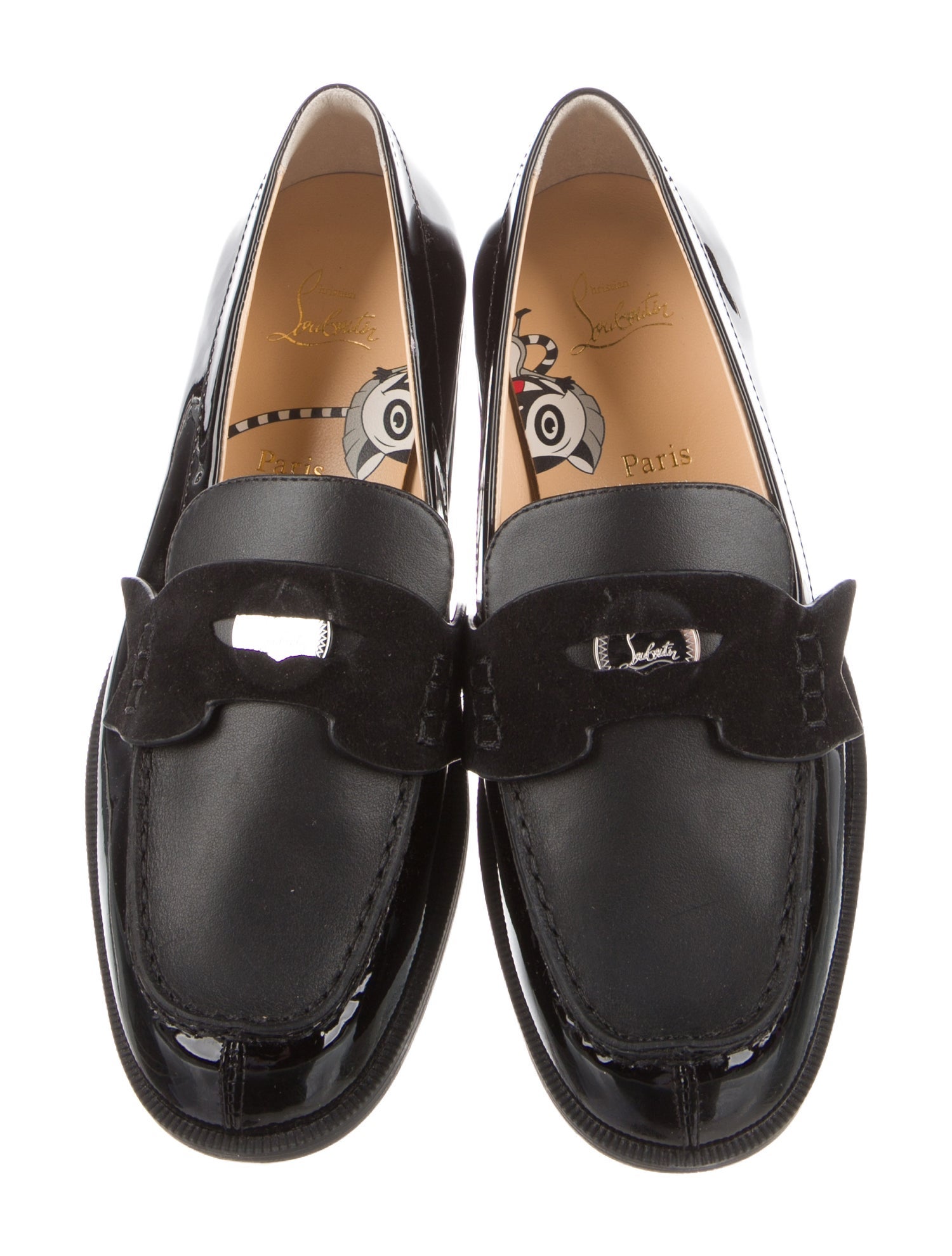 Christian Louboutin Kids' Patent Leather Loafers