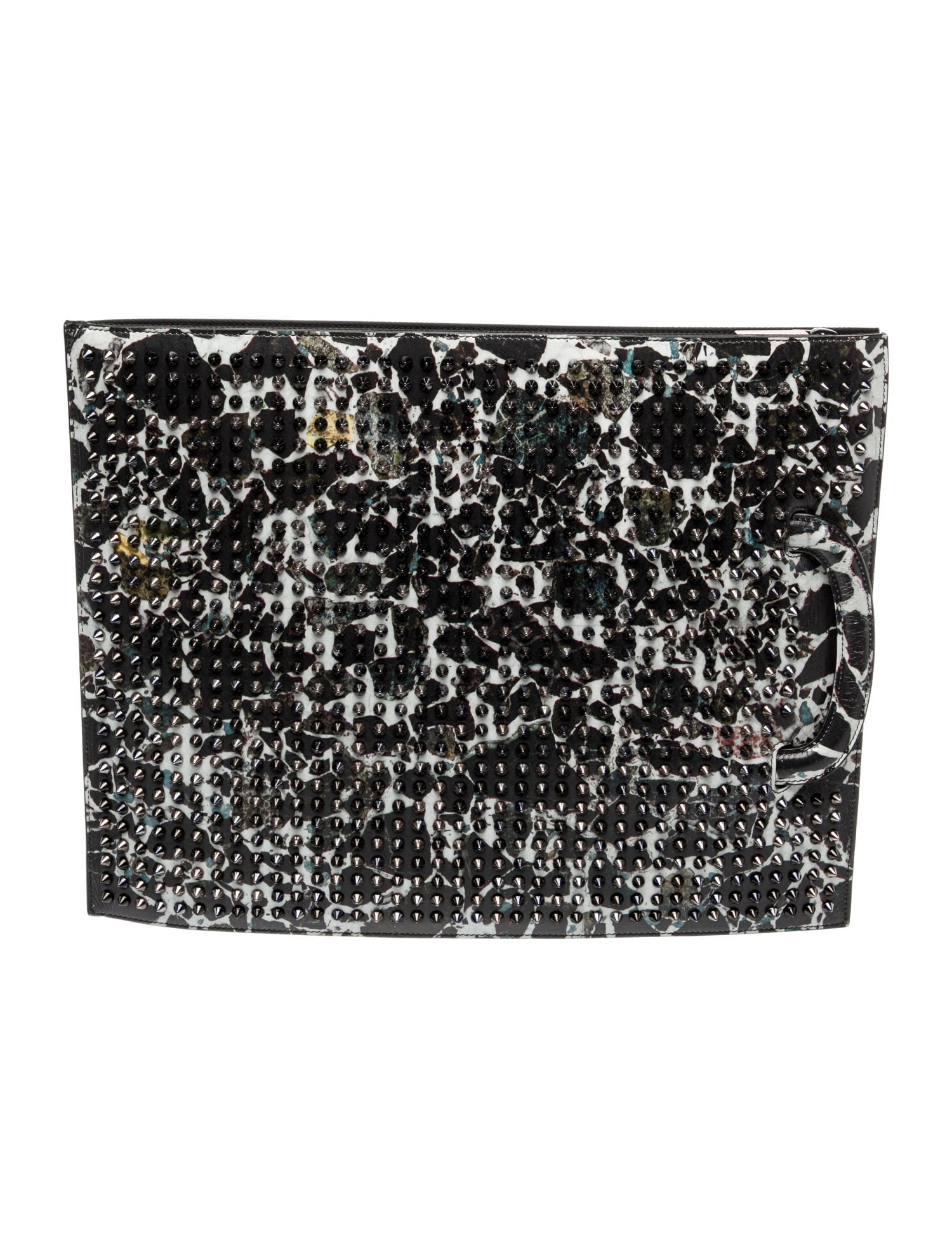 Christian Louboutin Patent Leather Top Handle Bag