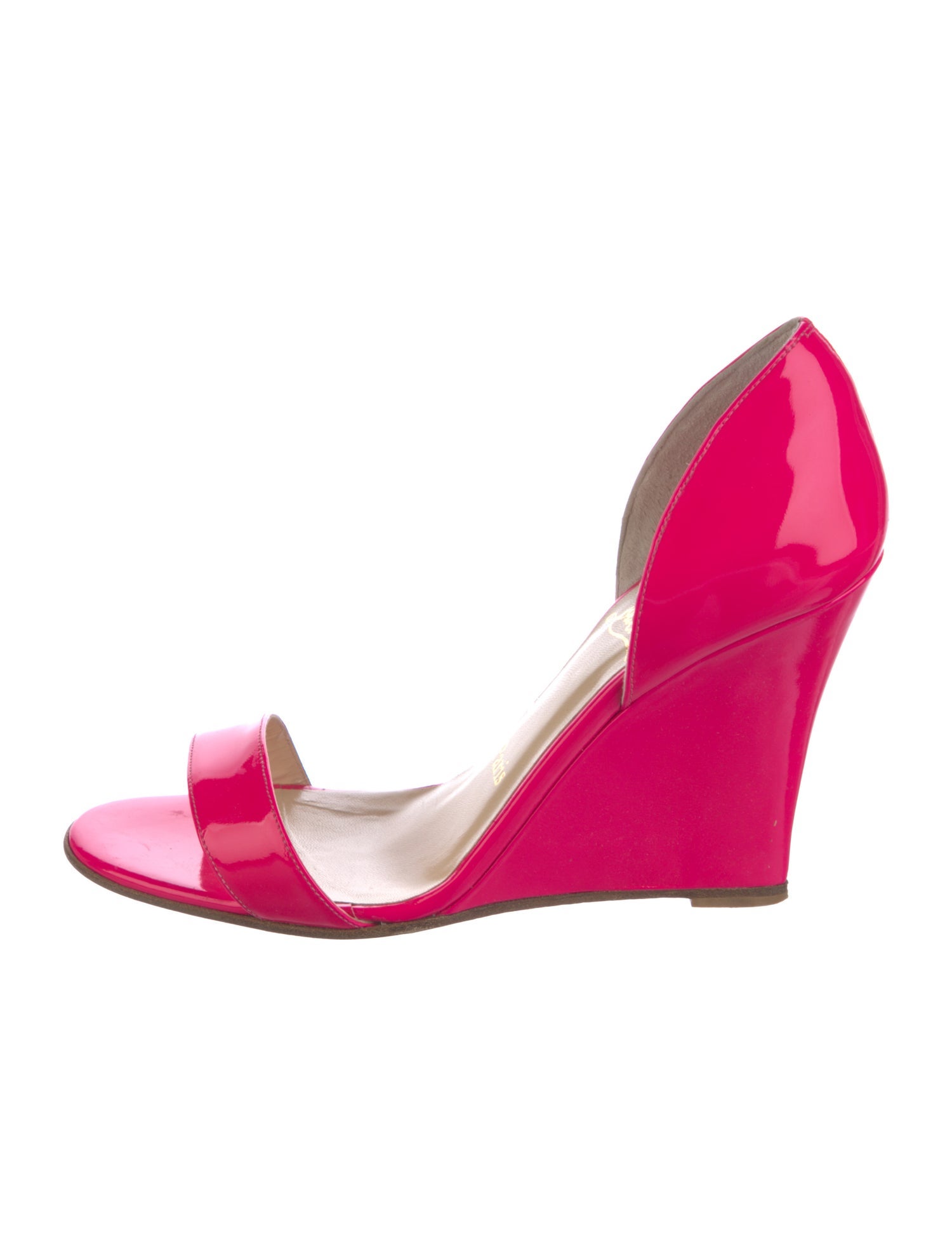 Christian Louboutin Patent Leather Sandals