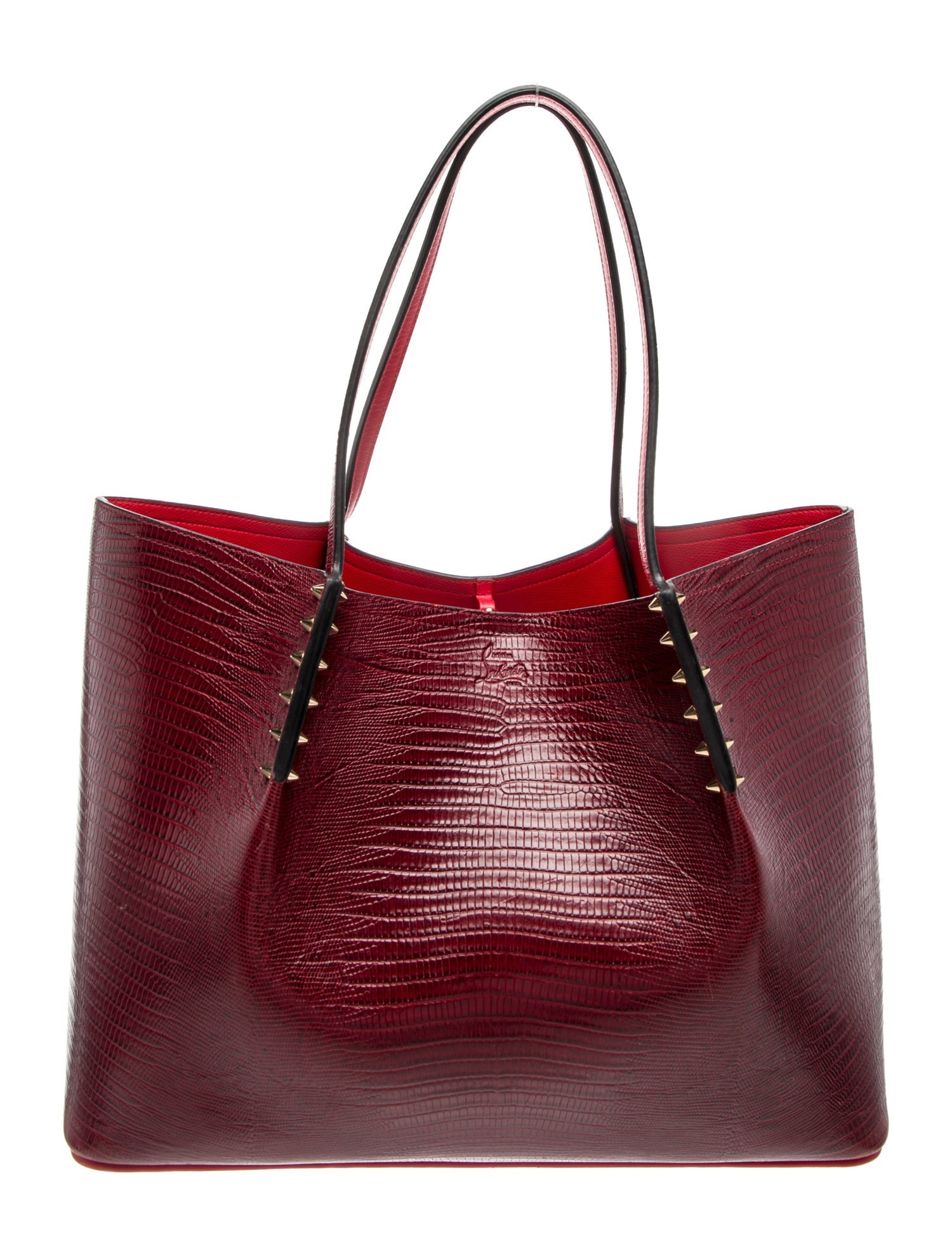 Christian Louboutin Embossed Leather Cabarock