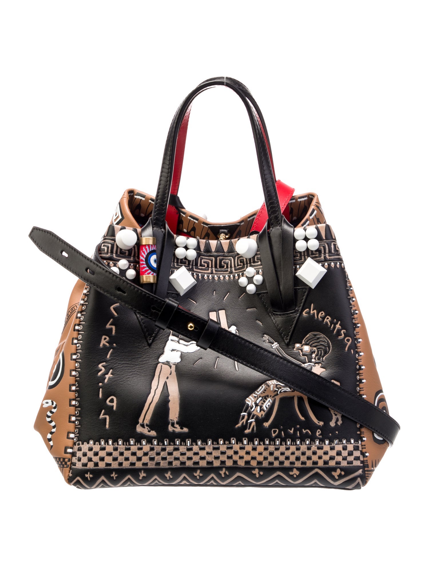 Christian Louboutin Leather Greekaba