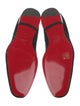 Christian Louboutin Velvet Polka Dot Print Loafers