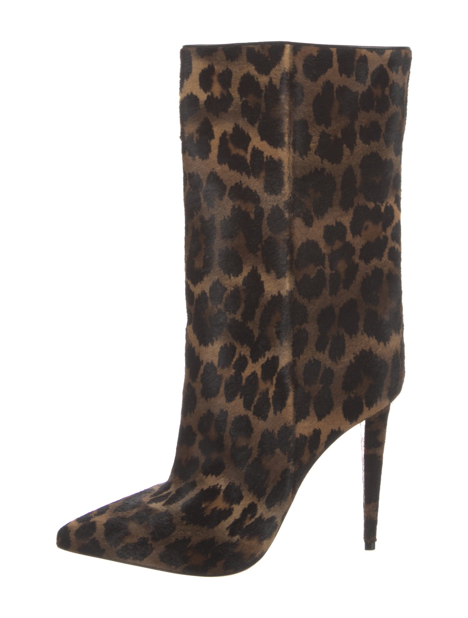 Christian Louboutin Ponyhair Animal Print Boots