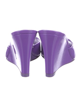 Christian Louboutin Patent Leather Slides