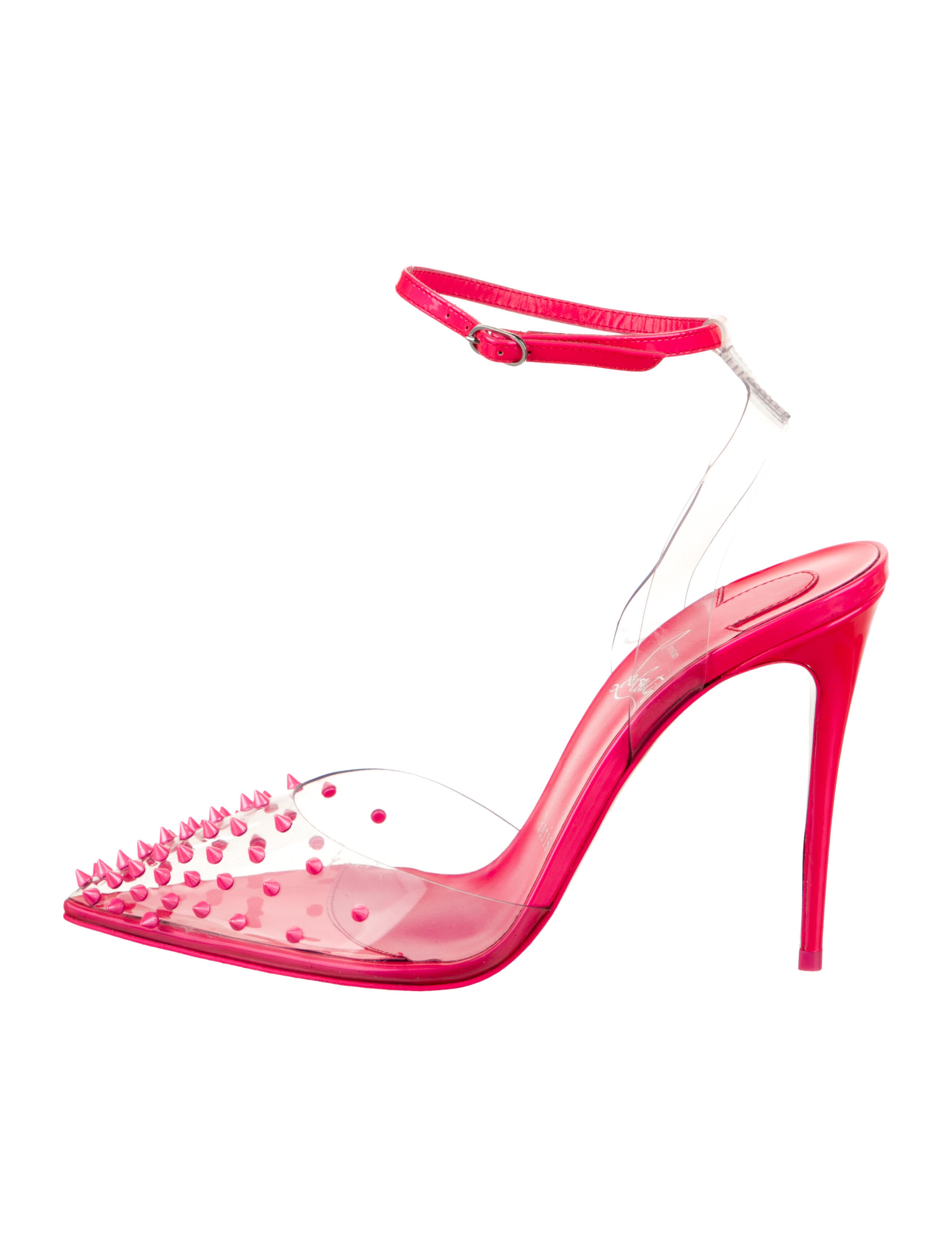 Christian Louboutin Studded Accents Slingback Pumps