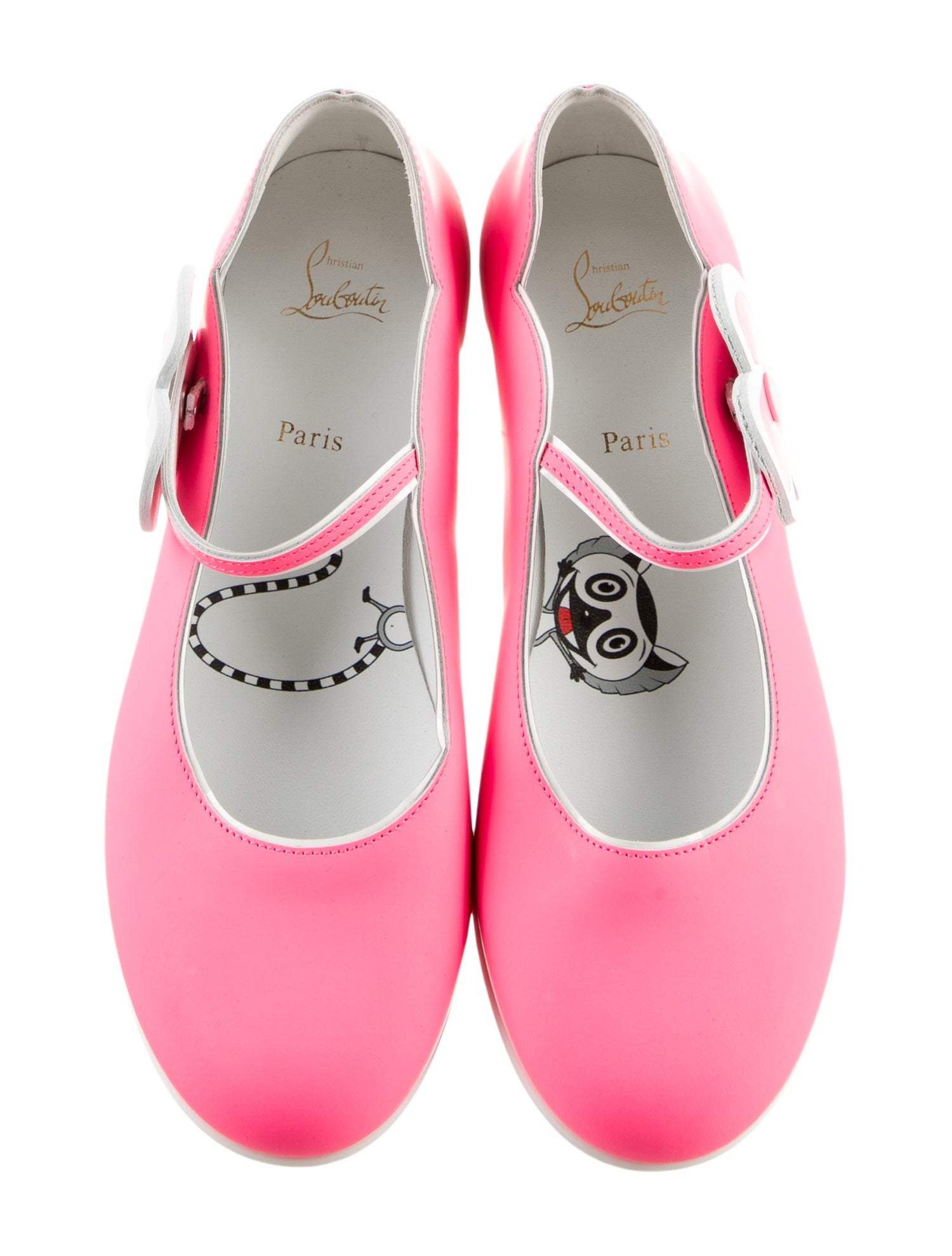 Christian Louboutin Girls' Floral Flats