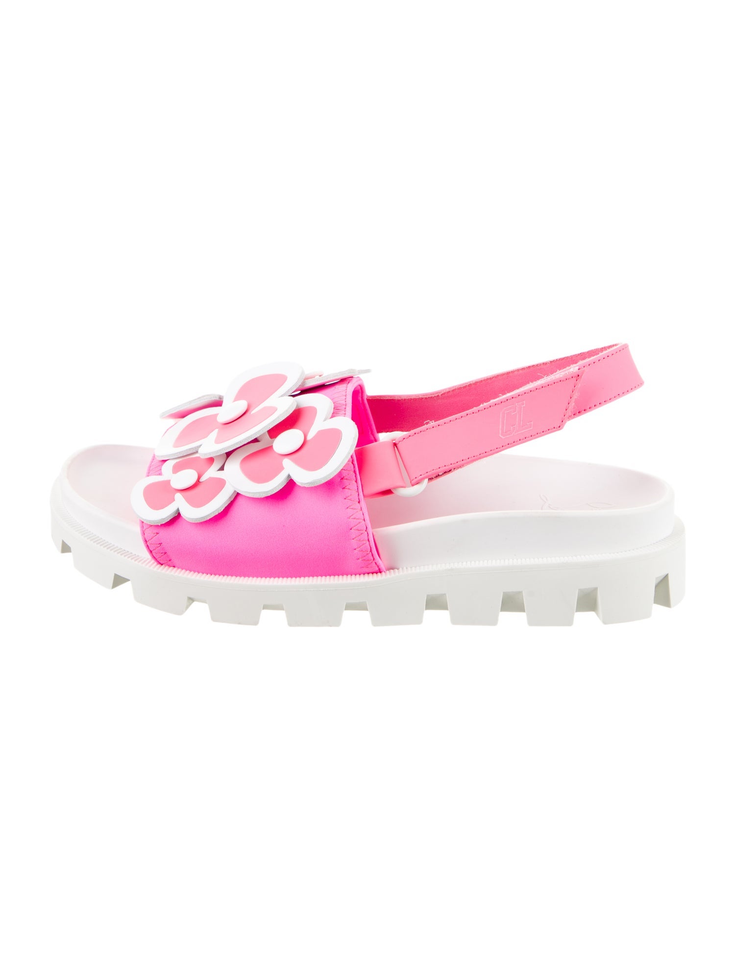 Christian Louboutin Girls' Floral Sandals