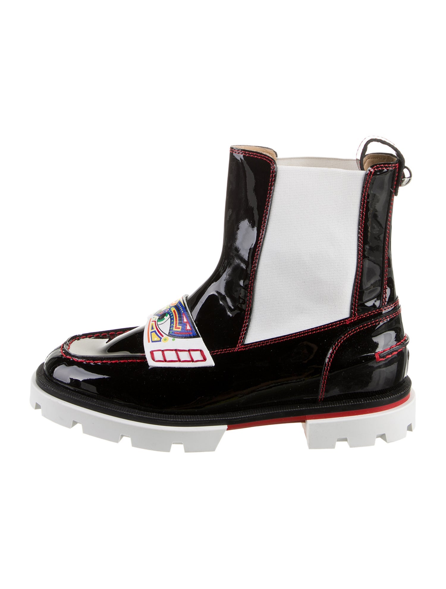 Christian Louboutin Girls' Poupetoboot Ankle Boots