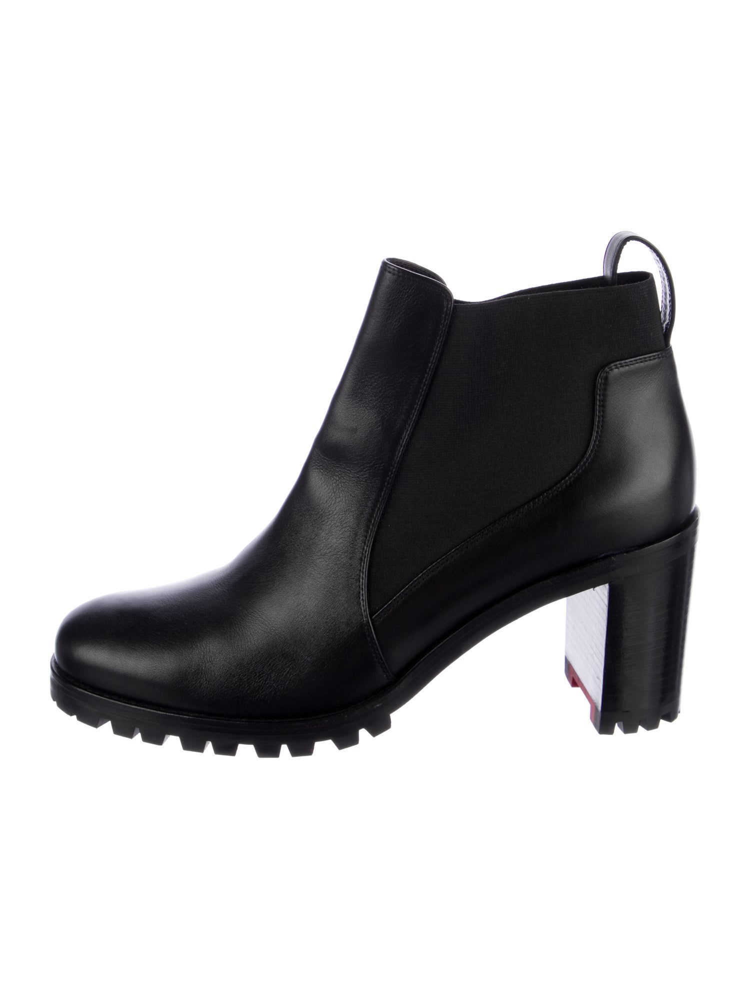 Christian Louboutin Leather Chelsea Boots