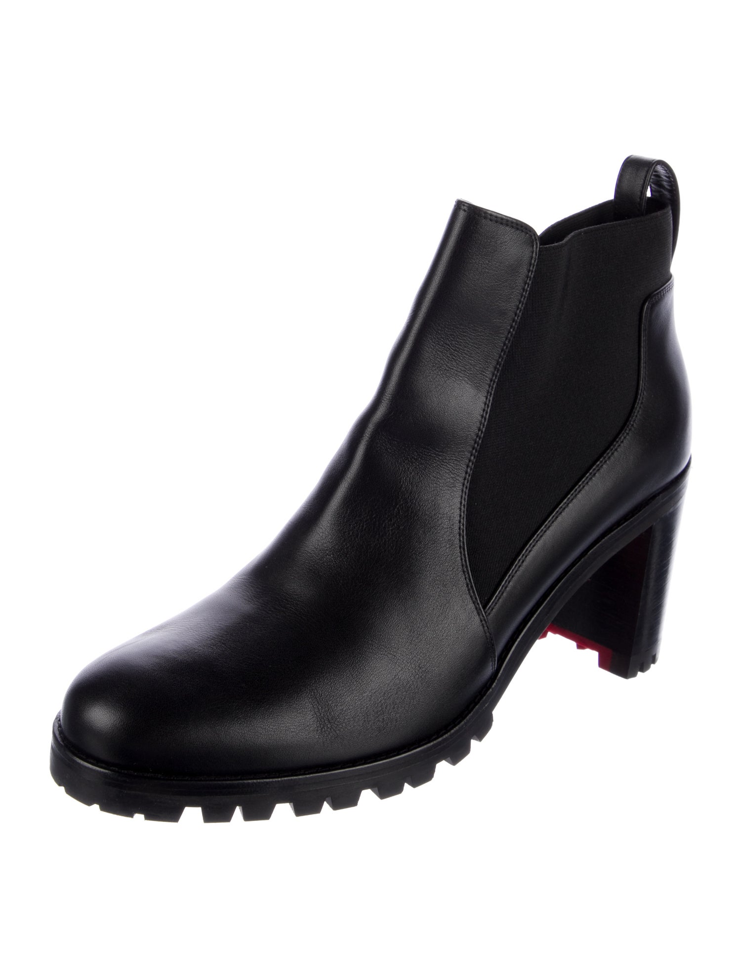 Christian Louboutin Leather Chelsea Boots