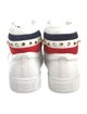 Christian Louboutin Leather Colorblock Pattern Sneakers