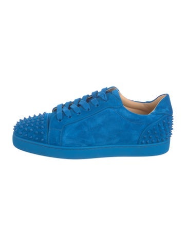 Christian Louboutin Sneakers Suede Studded Accents 13