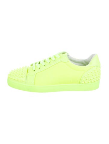 Christian Louboutin Sneakers Canvas Studded Accents 13