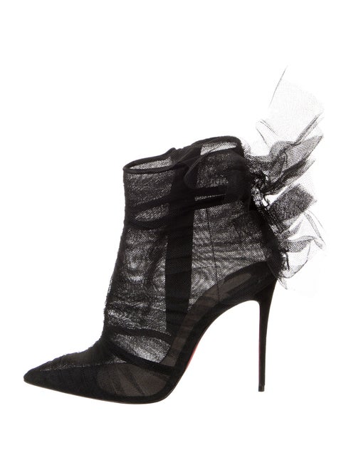 Christian Louboutin Mesh Mesh Accents Boots