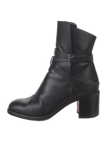 Christian Louboutin Boots Leather Moto IT 38 | 8