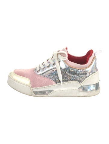 Christian Louboutin Sneakers Suede Colorblock Pattern IT 39.5 | 9.5
