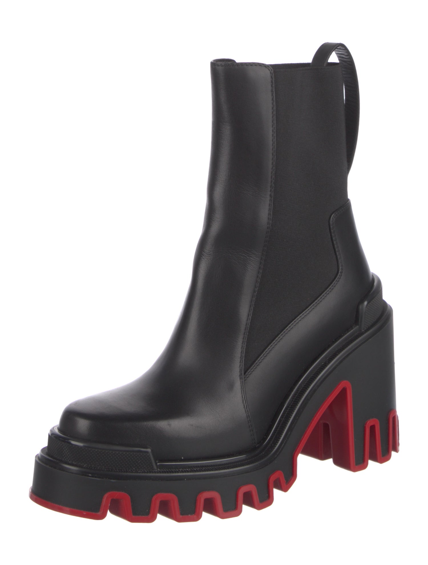 Christian Louboutin Leather Chelsea Boots