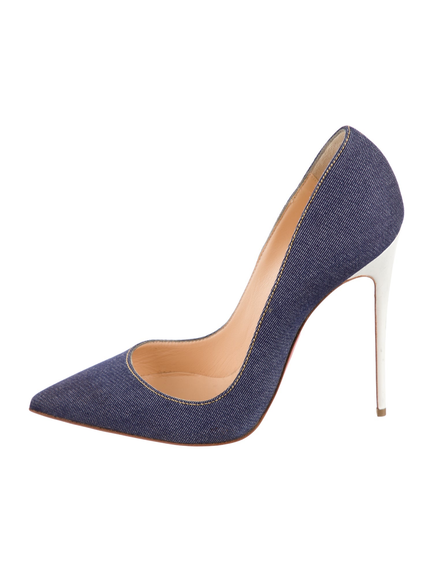 Christian Louboutin Denim Pumps