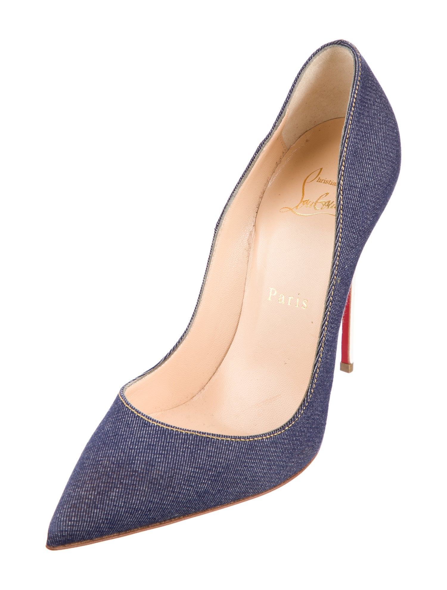 Christian Louboutin Denim Pumps