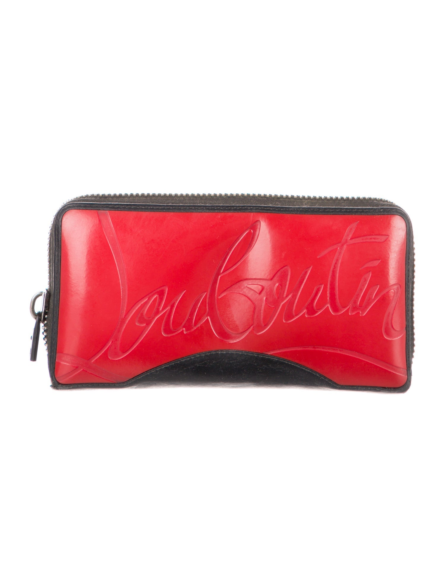 Christian Louboutin Leather Printed Continental Wallet
