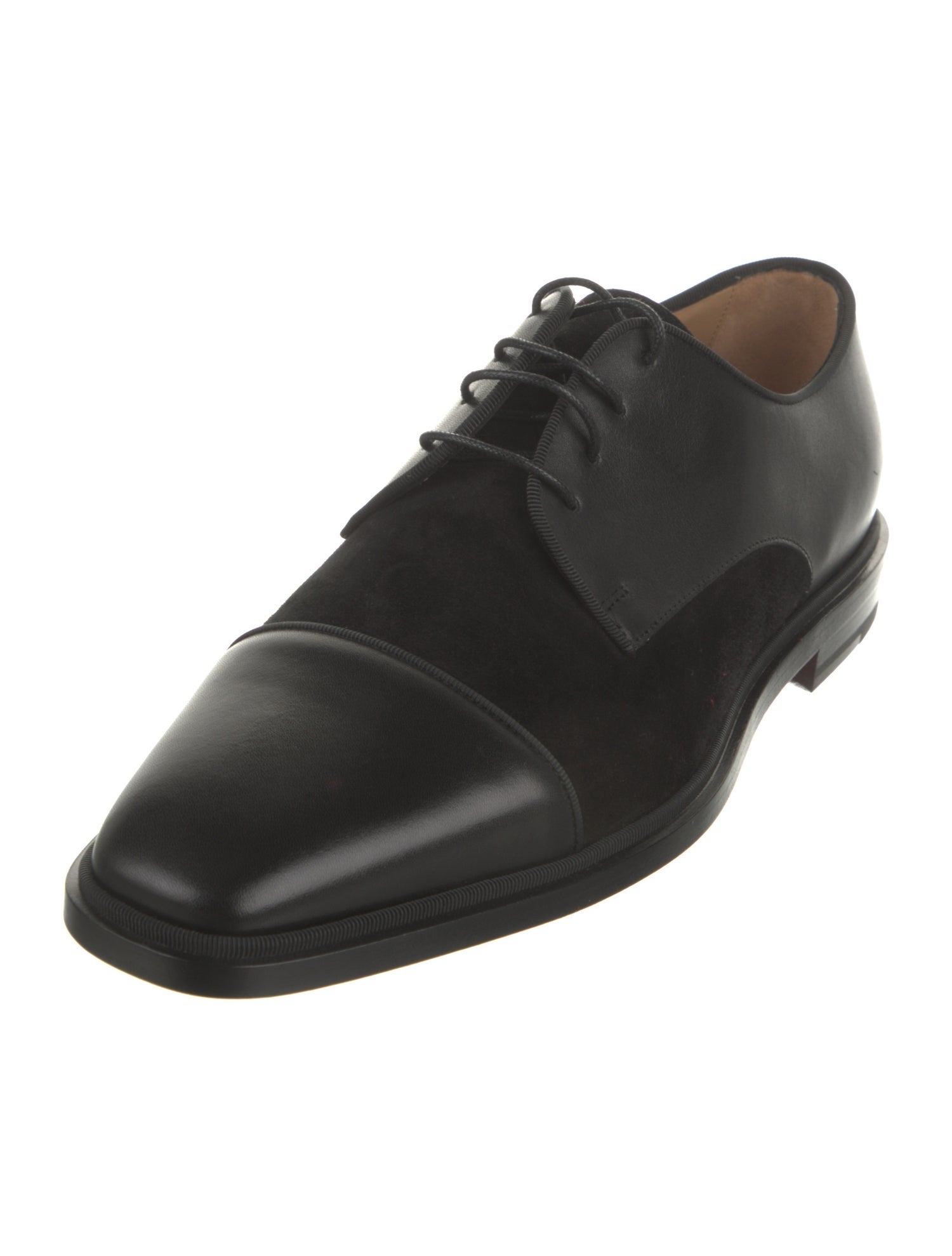 Christian Louboutin Leather Derby Shoes