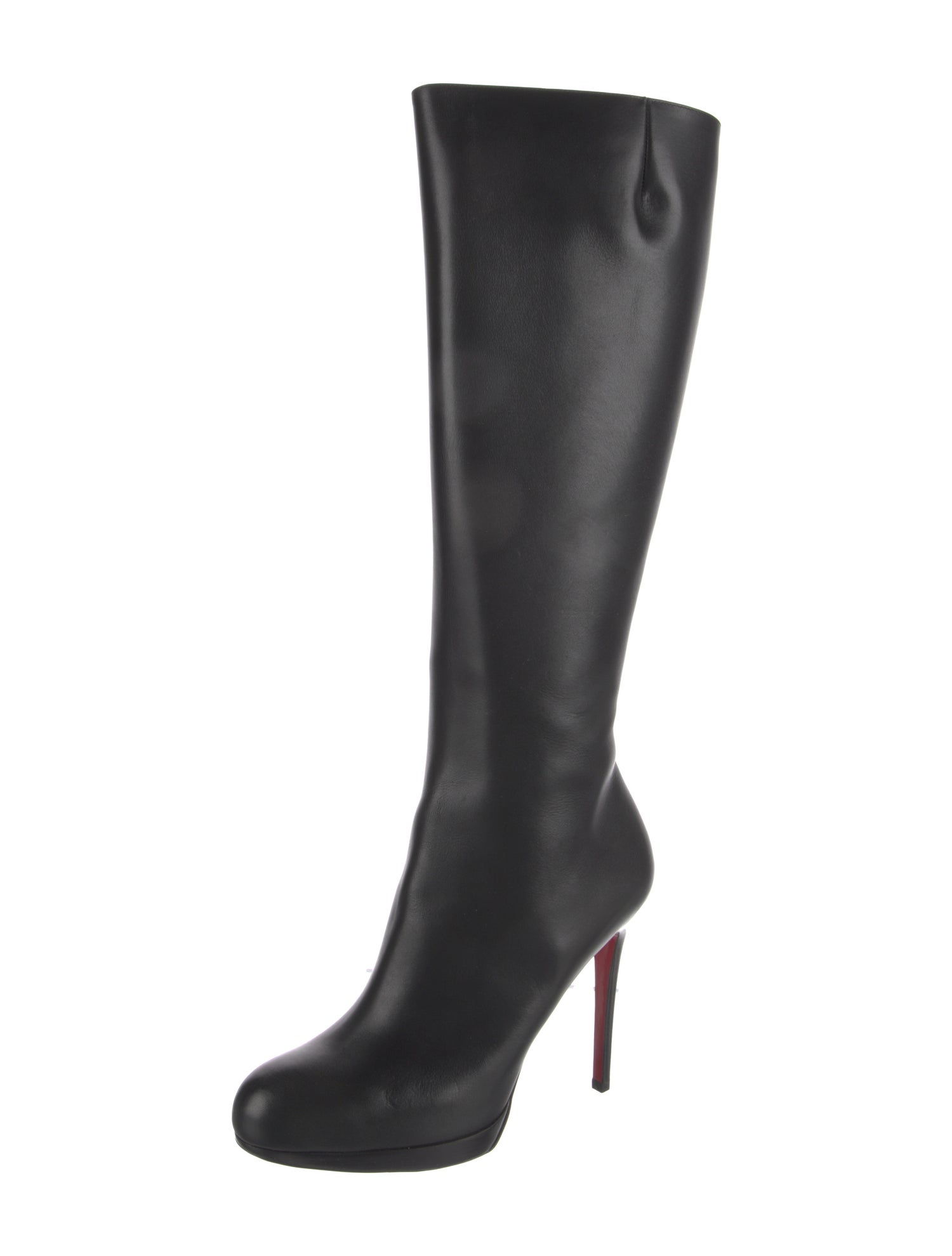 Christian Louboutin New Simple Botta 120 Leather Boots