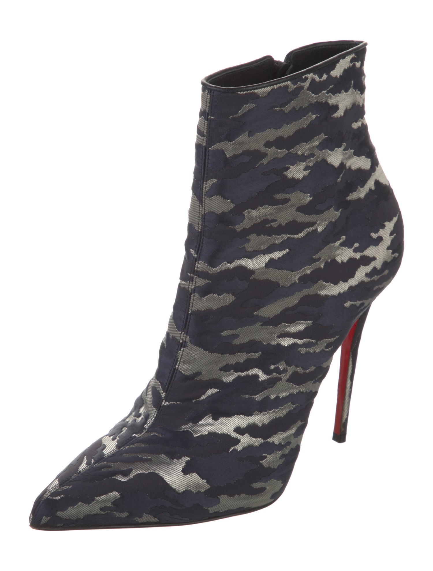 Christian Louboutin Camouflage Print Boots