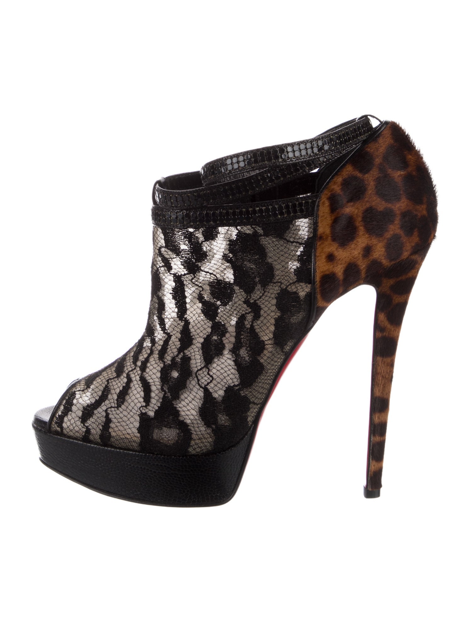 Christian Louboutin Ponyhair Animal Print Pumps