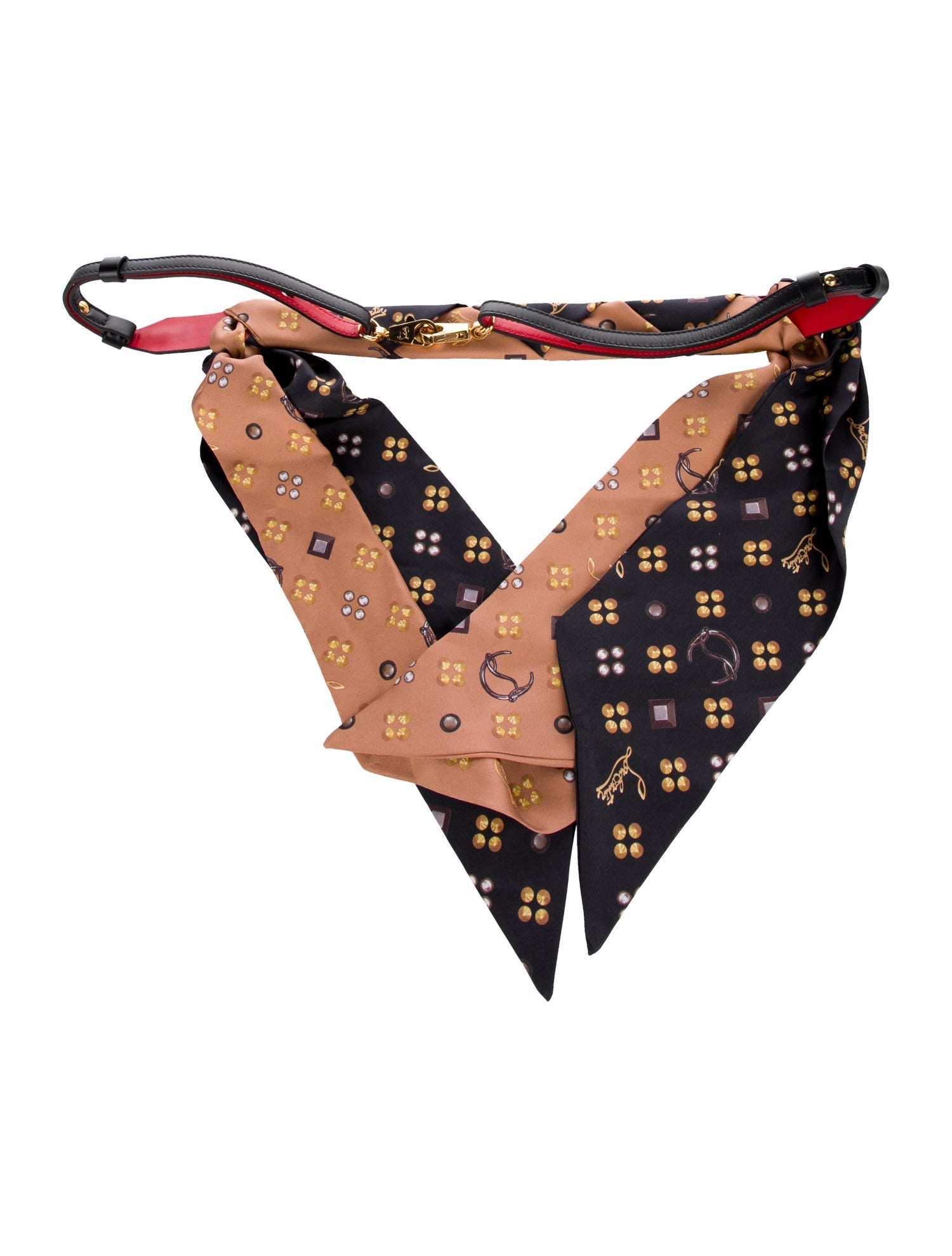 Christian Louboutin Skinny Leather Waist Belt