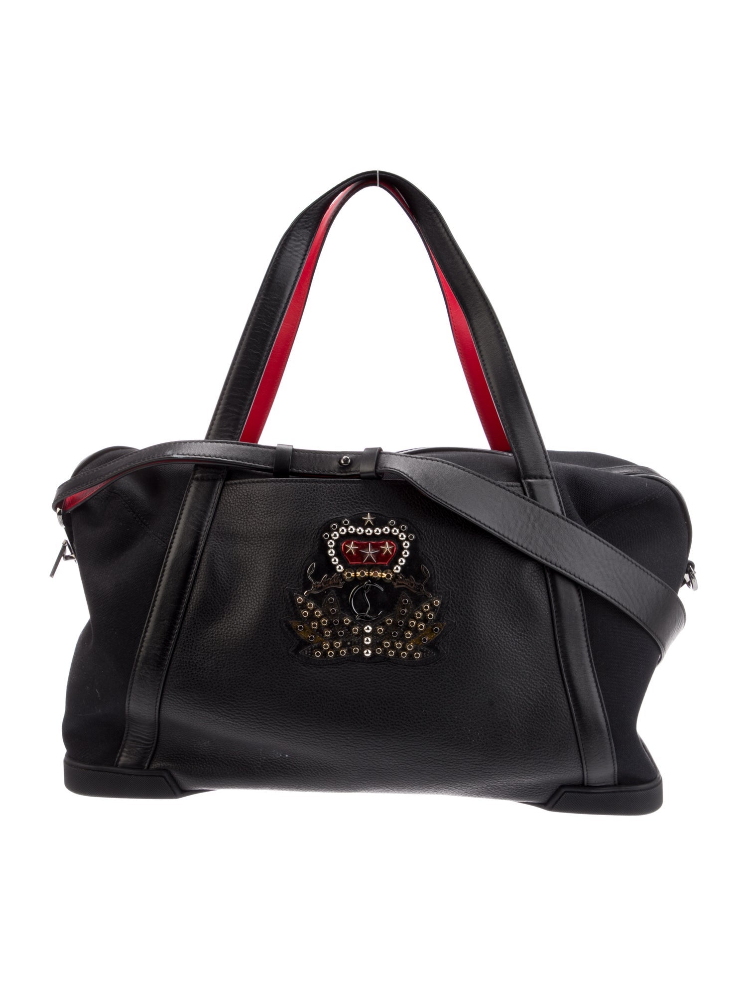 Christian Louboutin Canvas Shoulder Bag