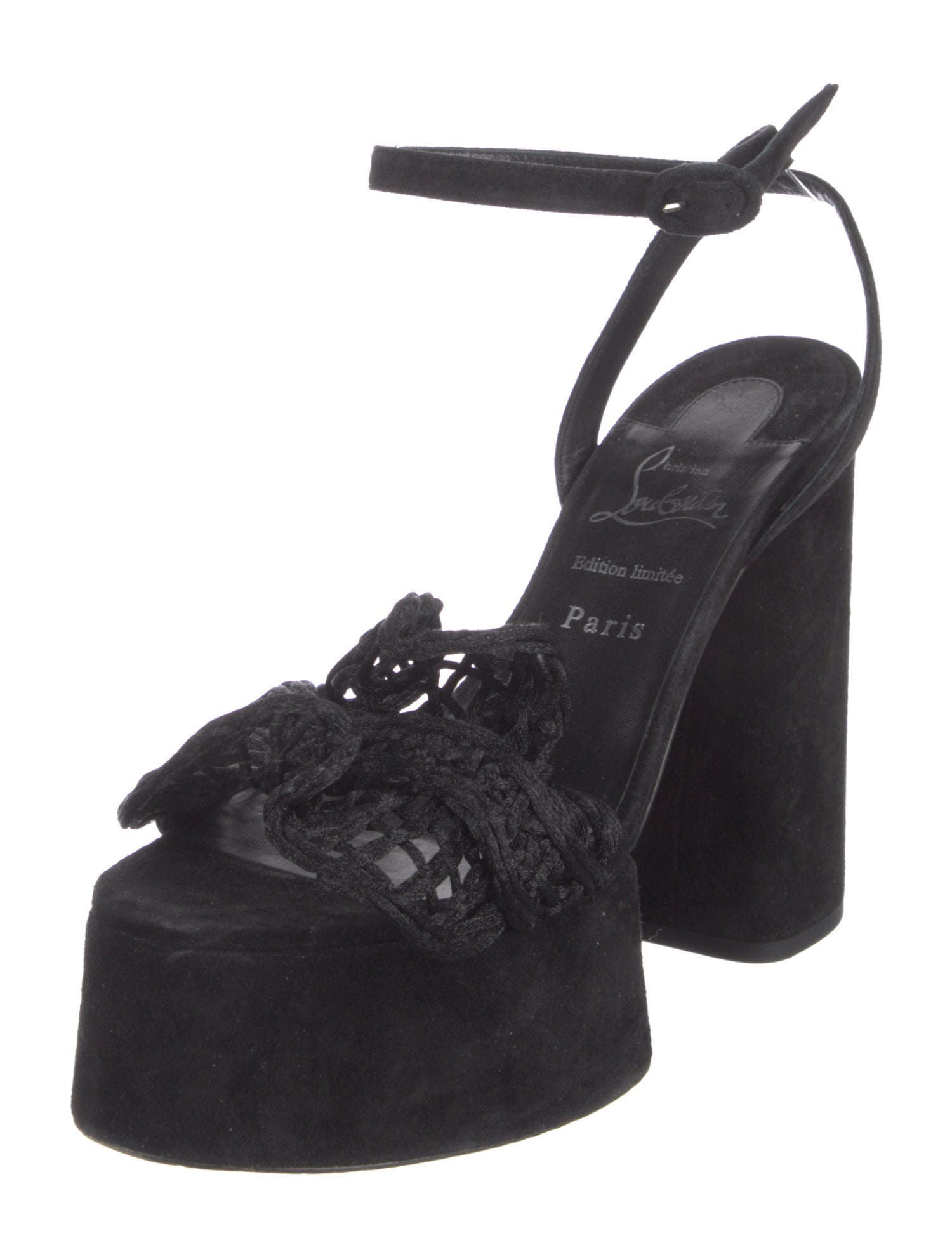 Christian Louboutin Suede Sandals