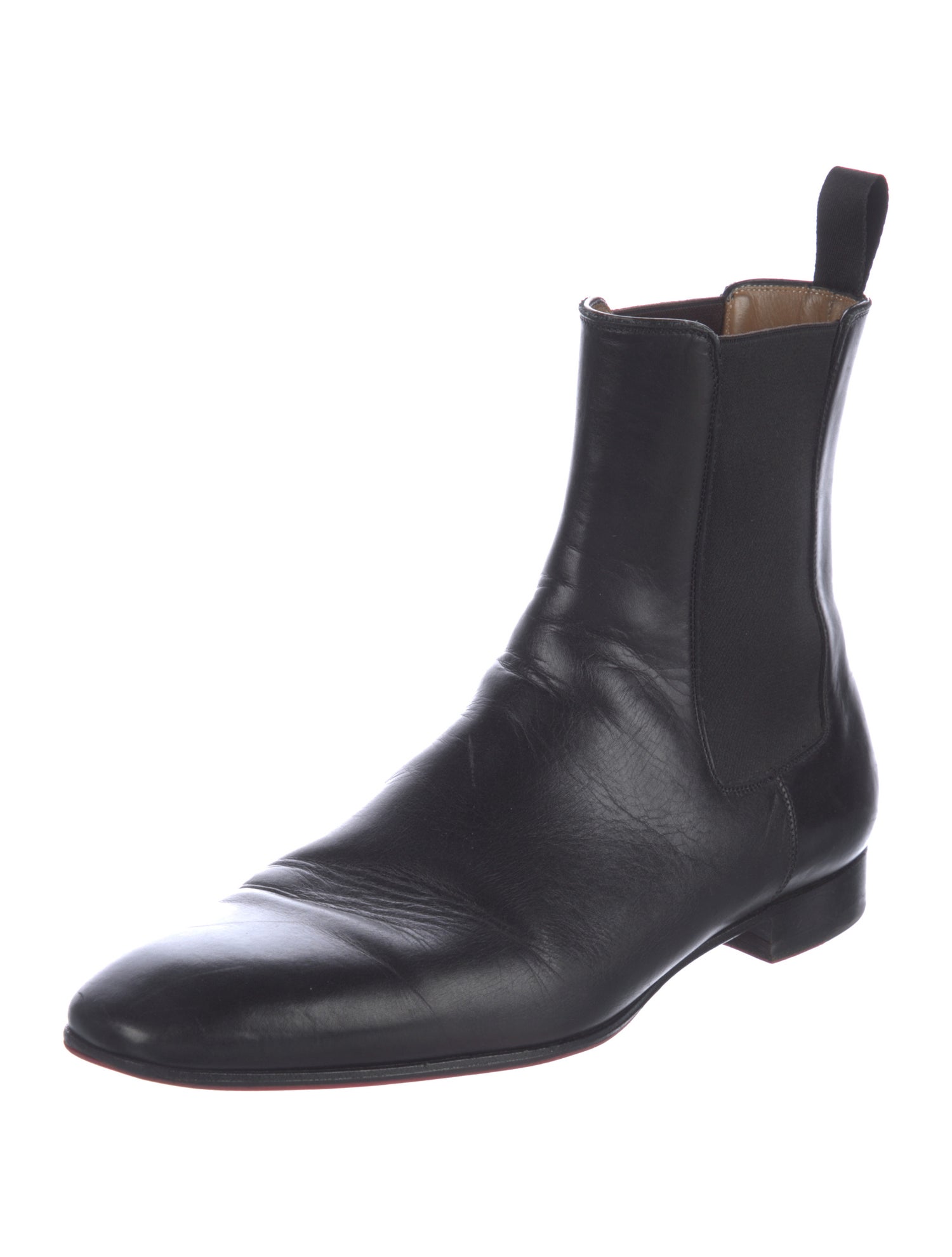 Christian Louboutin Leather Chelsea Boots