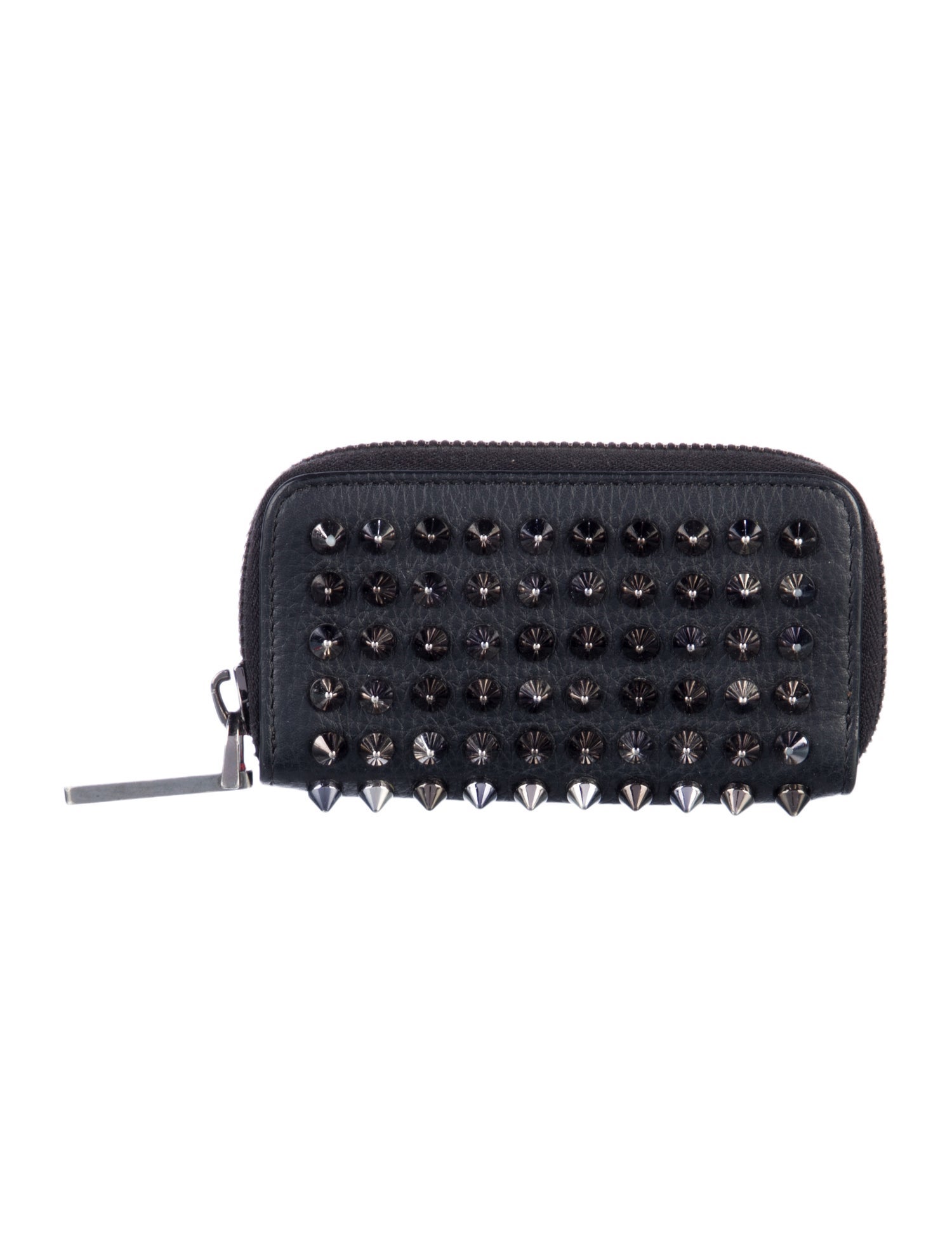 Christian Louboutin Leather Studded Mini Wallet